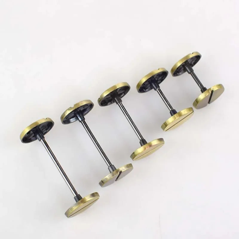 8/300pcs Meetee 20/26/34/39/48mm Metal Wheel Buckle Strap Belt DIY Luggage Bag Part Hardware Accessories With Screws Buckles H6-1