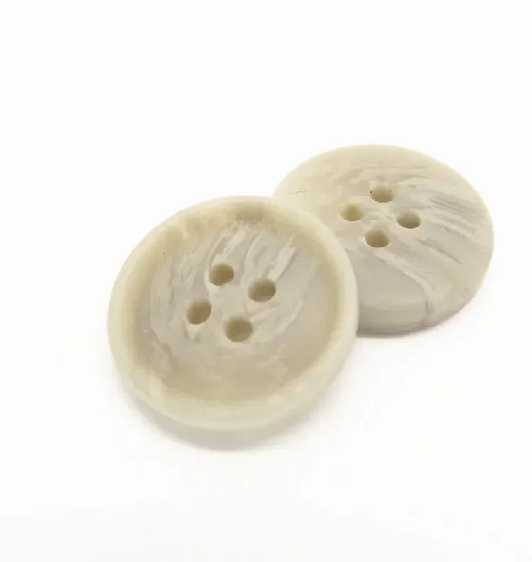 30/1000Pcs 15-25mm Resin 4 Holes Buttons Sewing Accessories for Clothing Uniform Coat Decoration Plastic Button Handmade DIY Craft