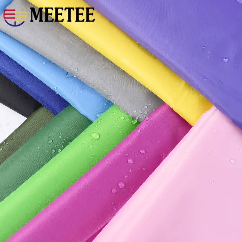 Meetee 100/2500X150CM 210D Oxford Fabric Polyester Waterproof Coated PU Cloth DIY Tent Umbrella Awning Fabrics Sewing Accessories