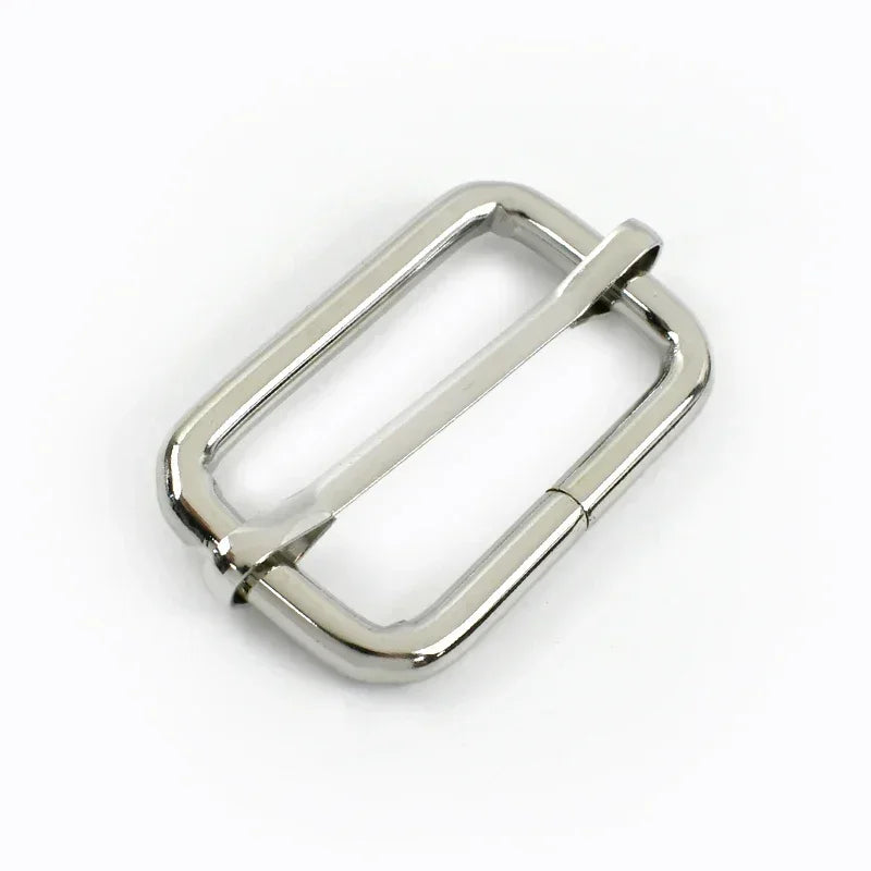 15/400Pcs 13-38mm Metal Buckles Swivel Lobster Clasp D Rings Tri Glide Slider Pin Buckle for Bags Strap DIY Hardware Accessories